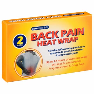 B&M Care Essentials Back Pain Heat Wrap 2pk 1 B&M Care Essentials Back Pain Heat Wrap 2pk