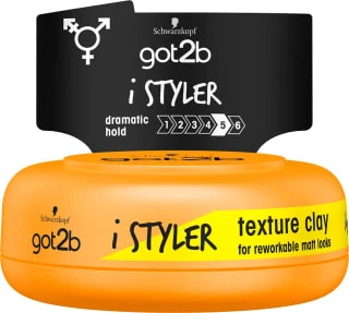 Schwarzkopf Got2b IStyler Texture Clay 75ml 1 Schwarzkopf Got2b IStyler Texture Clay 75ml