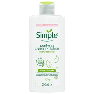 Simple Purifying Cleansing Lotion 200ml 1 Simple Purifying Cleansing Lotion 200ml