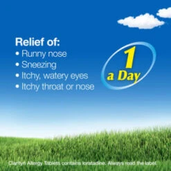 B&M Clarityn Allergy Relief Tablets 7pk -Health Supply Store 330737 clarityn allergy 10mg 7 tablets 3