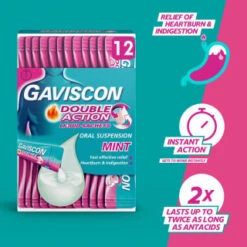 Gaviscon Double Action Liquid Sachets 12pk -Health Supply Store 345488 gaviscon 12 x 10ml double action 10ml liquid sachets 2