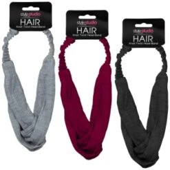 Style Studio Jersey Twist Headband - Pink 6 Style Studio Jersey Twist Headband - Pink -Health Supply Store 346013 jersey twist headband group