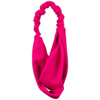Style Studio Jersey Twist Headband - Pink 2 Style Studio Jersey Twist Headband - Pink - Image 2