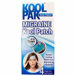 B&M Koolpak Migraine Kool Patch 4pk