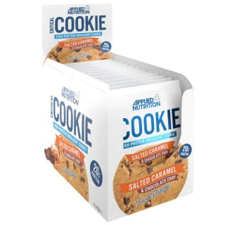 B&M Applied Nutrition Protein Cookie 85g - Salted Caramel & Chocolate Chip 1 B&M Applied Nutrition Protein Cookie 85g - Salted Caramel & Chocolate Chip