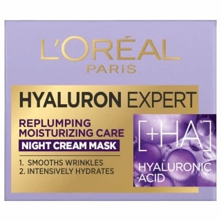 L'Oreal Hyaluron Expert Night Cream Mask 50ml 1 L'Oreal Hyaluron Expert Night Cream Mask 50ml