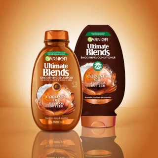 Garnier Ultimate Blends Shampoo 400ml - Coconut 3 Garnier Ultimate Blends Shampoo 400ml - Coconut - Image 3