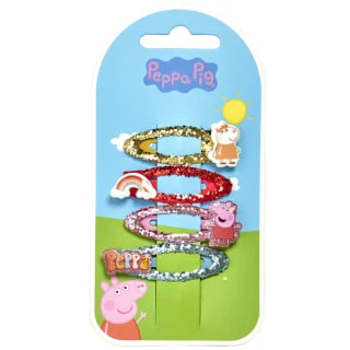 Peppa Pig Hair Clips 4pk 1 Peppa Pig Hair Clips 4pk