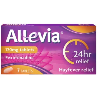 B&M Allevia 120mg Fexofenadine Tablets 7pk 2 B&M Allevia 120mg Fexofenadine Tablets 7pk - Image 2